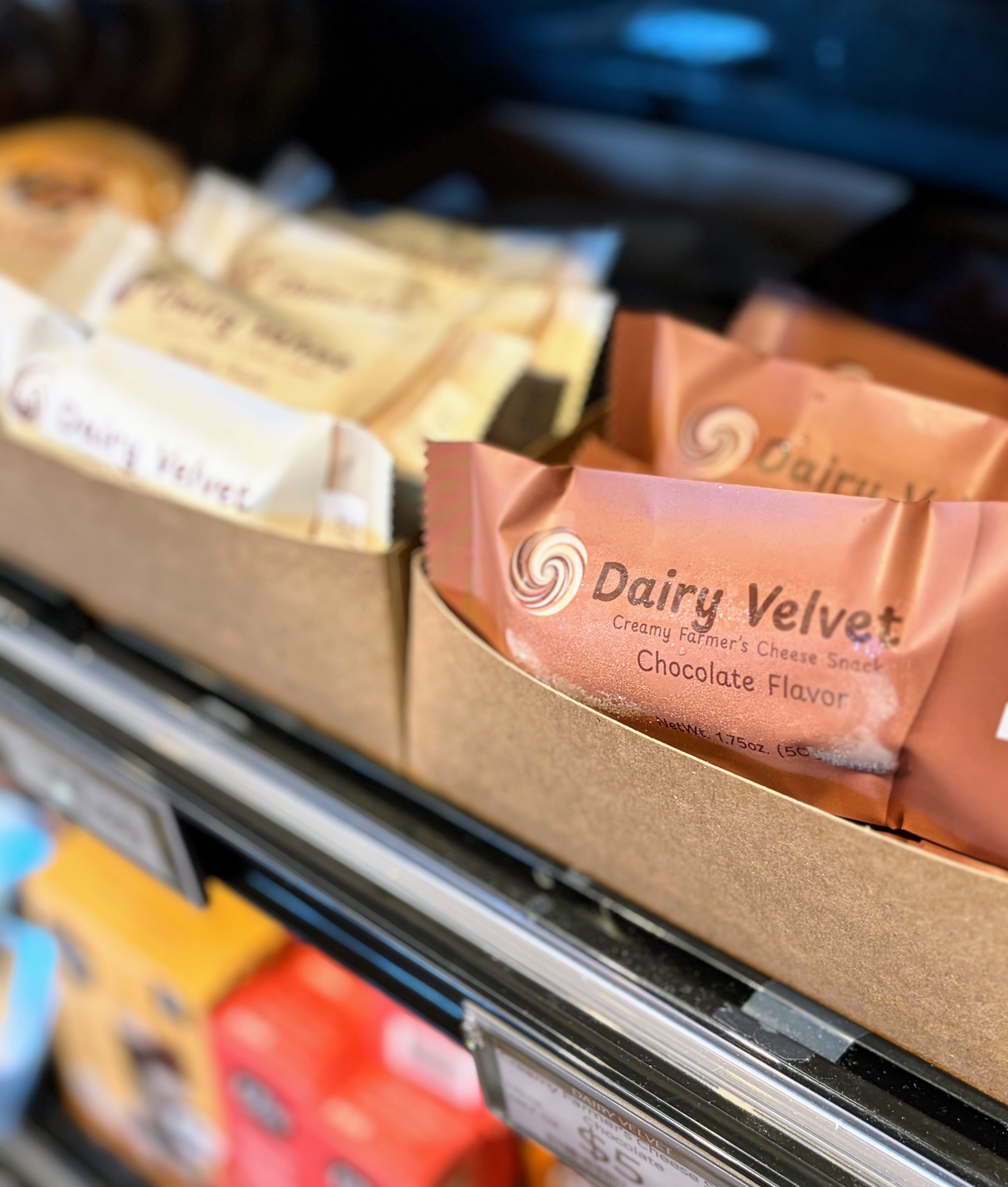 Dairy Velvet on the shelf at Organnons Natural Market